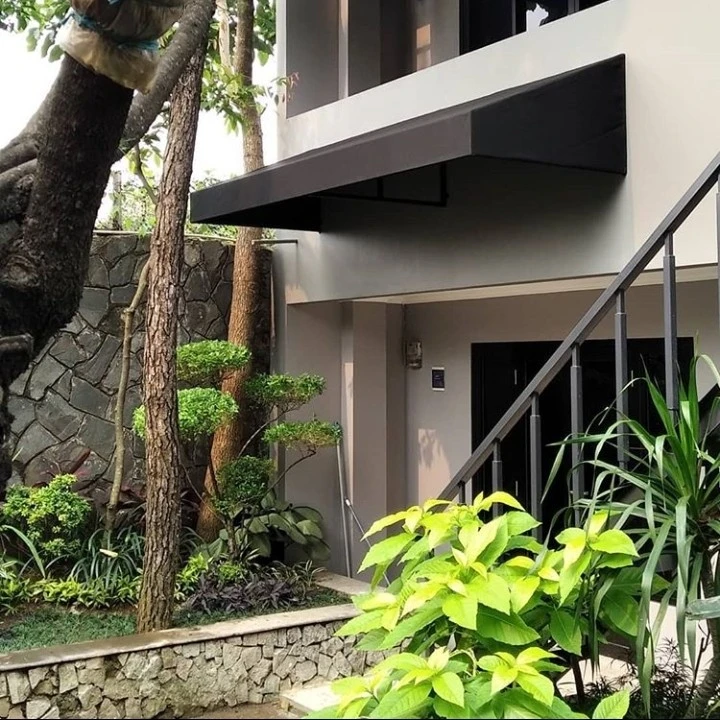 kanopi kain teras taman